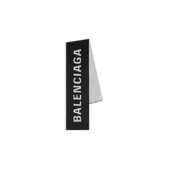 BALENCIAGA Macro Scarf in Black - Picture 1 of 5